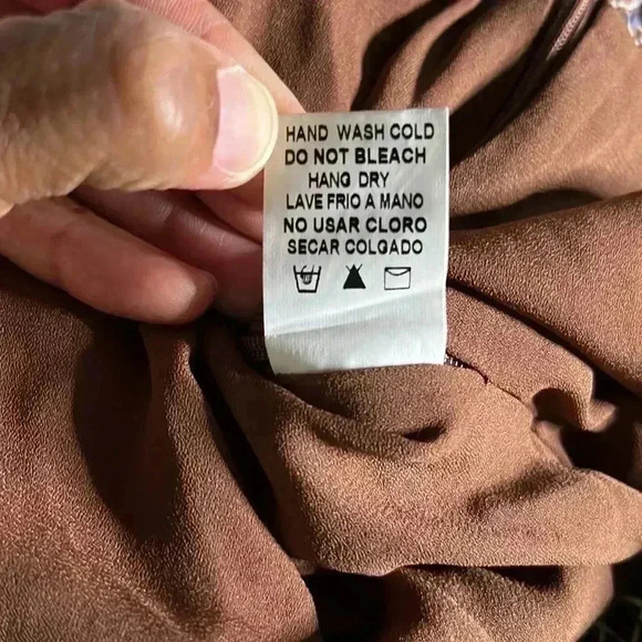 Papermoon Geometric Tiered Ruffled Mini Skirt Size L - Picture 6 of 6